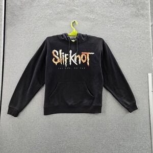 Slipknot Men Hoodie S Black Graphic The End So Far Album Art Band